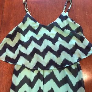 Chevron Maxi Dress